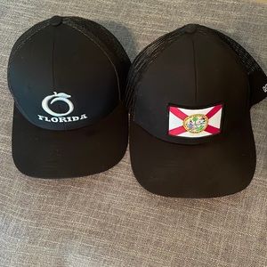 2 Florida hats